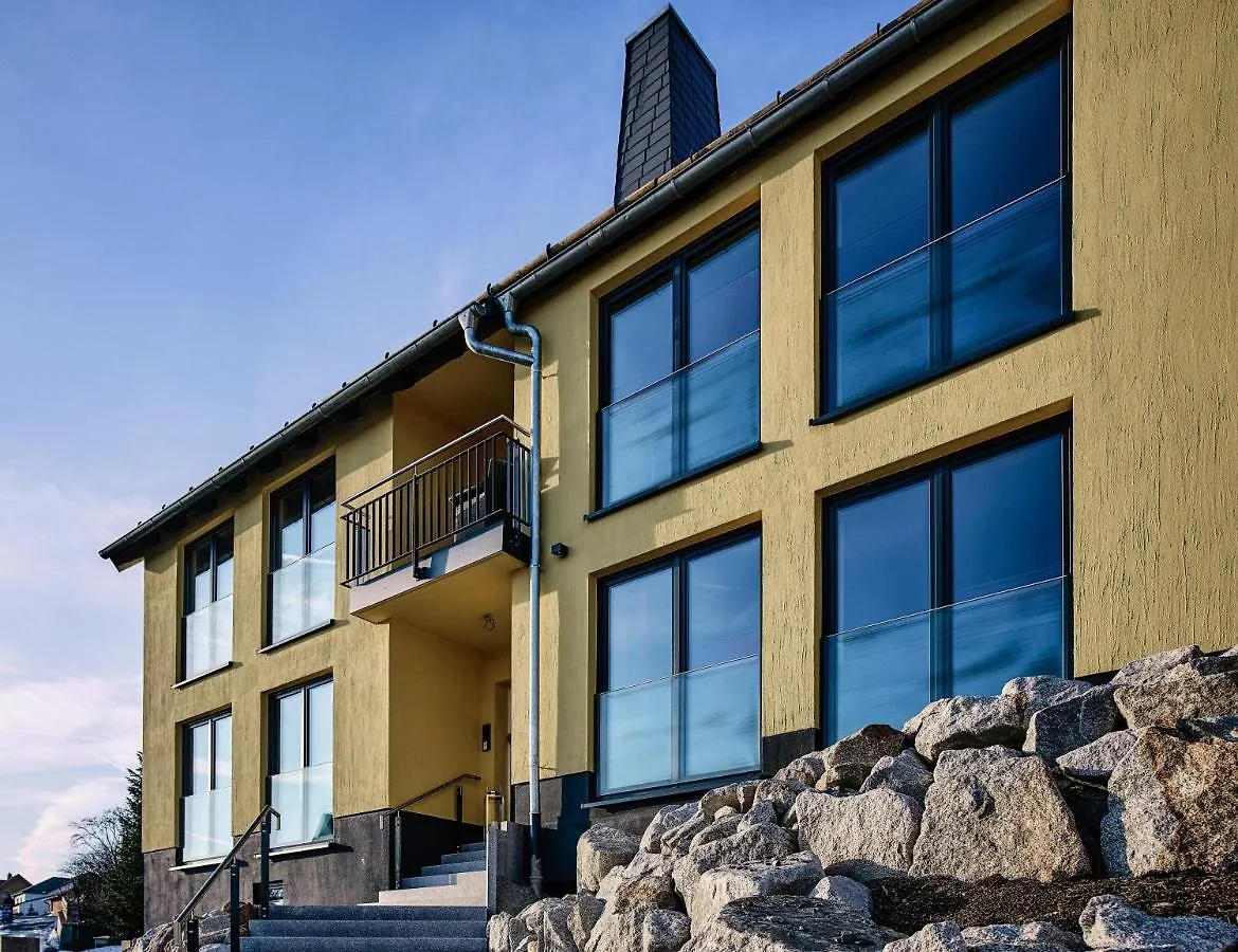Chalet-Ferienwohnung Schlossblick, 51 Qm, Wellness/Fitness/Sauna - Bergroedelhof Feilitzsch 0*,  Tyskland